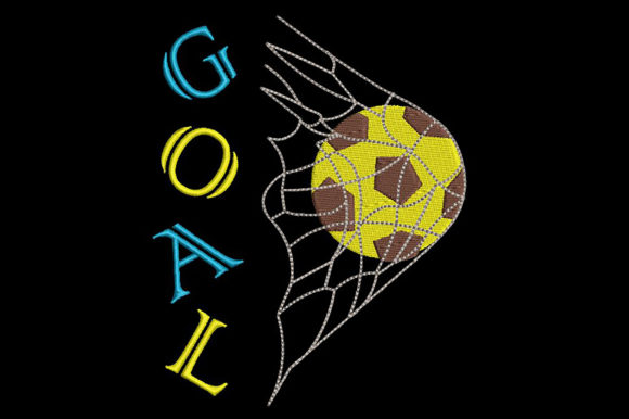 Football Soccer-Goal Embroidery Review