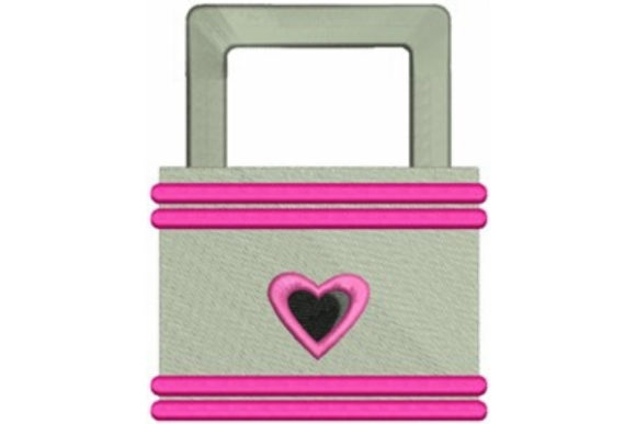 Heart Lock: A Charming Addition for Your Embroidery Collection