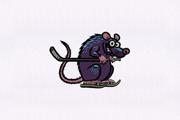 Hockey Gear Rat: A Seasonal Embroidery Review