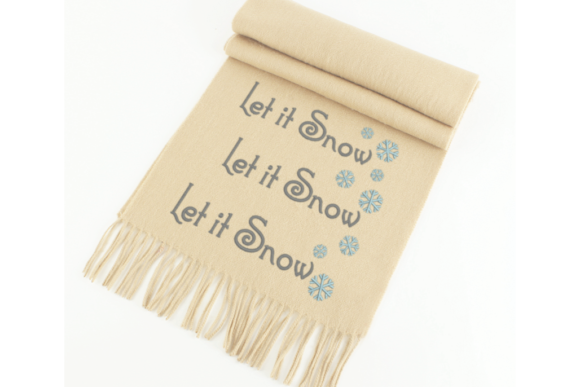Let It Snow Snowflake