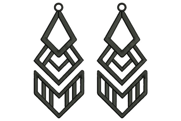 Long Earrings Embroidery Design Review