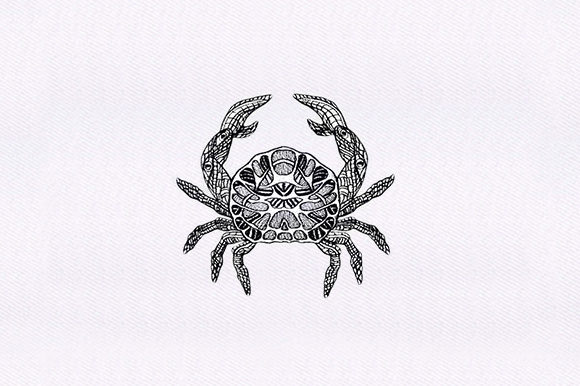 Mandala Crab: A Thoughtful Embroidery Choice for Personalized Gifts