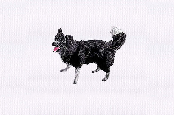 Sheltie Dog: A Seasonal Embroidery Staple