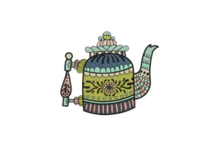 Tea Pot Embroidery Design Review